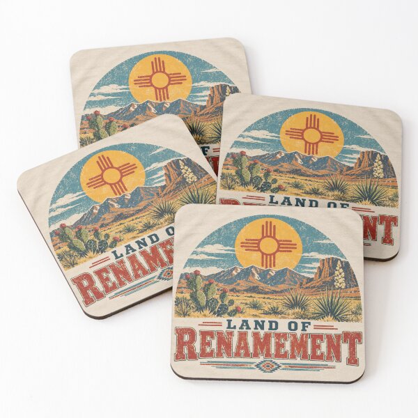 Item preview, Land of Renamement Funny New Mexico Renaming Parody designed and sold by Pop, Culture and Stuff.