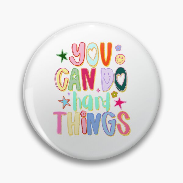 Item preview, You Can Do Hard Things designed and sold by caruku666.