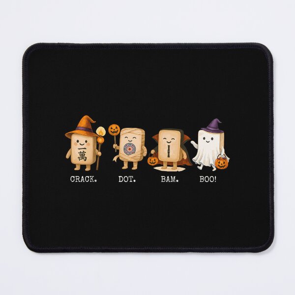 Item preview, Halloween Mahjong Crack Dot Bam Boo Mahjong Game Night designed and sold by huyongton.