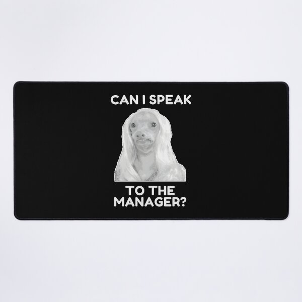 Item preview, Funny Can I Speak To The Manager Karen Dog Wearing Wig Illustration designed and sold by kevinmonebiang.