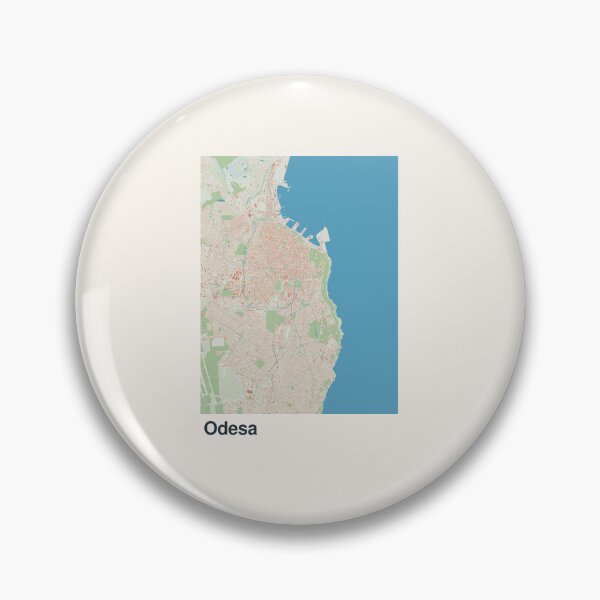 Item preview, Mapa minimalista de Odesa designed and sold by MapsNerd.