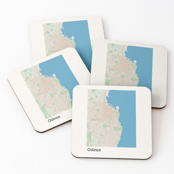 Item preview, Odesa Minimalistic Map Art designed and sold by MapsNerd.