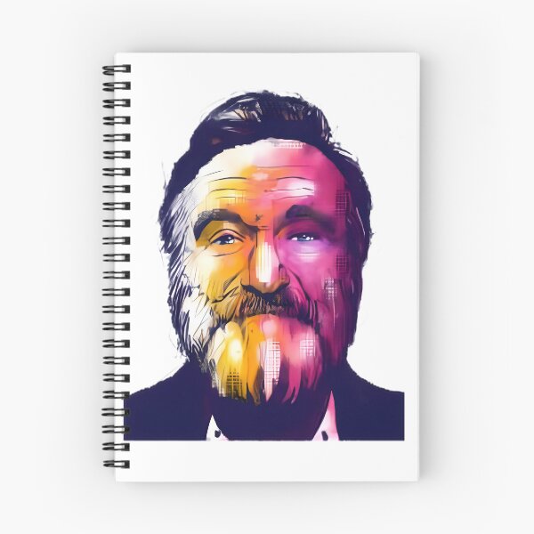 Item preview, Robin Williams Tribute Artwork Celebrating the Beloved Comedian and Actor designed and sold by heckoffman.