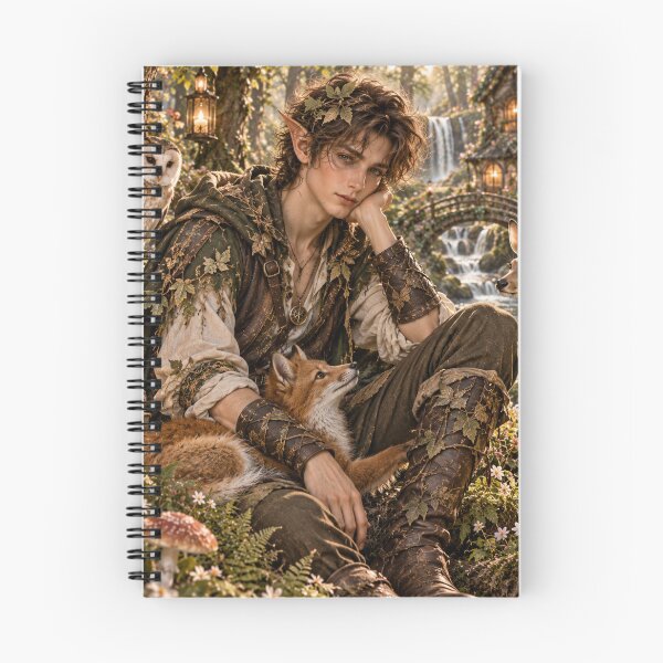Item preview, Rowan Vale Young Woodland Guardian designed and sold by FairyArtCottage.