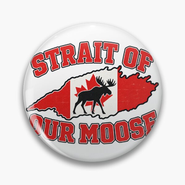 Item preview, Strait of Our Moose Canadian Humor Lake Ontario Parody designed and sold by Pop, Culture and Stuff.