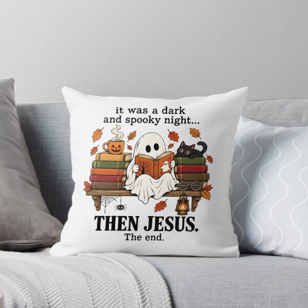 Item preview, It Was A Dark And Spooky Night Then Jesus The End designed and sold by mennayasser7.