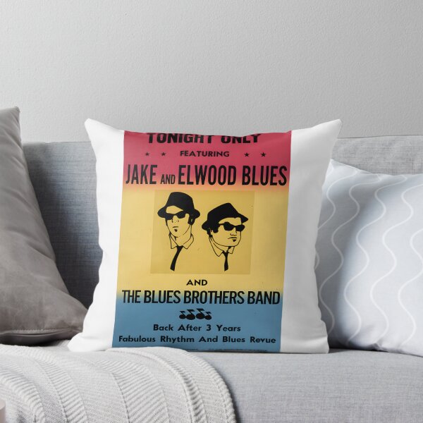 Item preview, Vintage Blues Brothers Concert Poster Artwork with Retro Music Theme designed and sold by heckoffman.