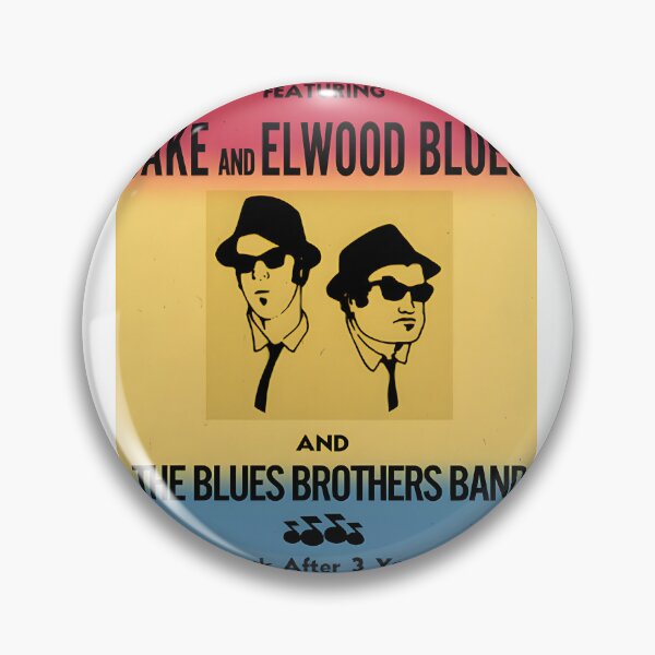 Item preview, Vintage Blues Brothers Concert Poster Artwork with Retro Music Theme designed and sold by heckoffman.