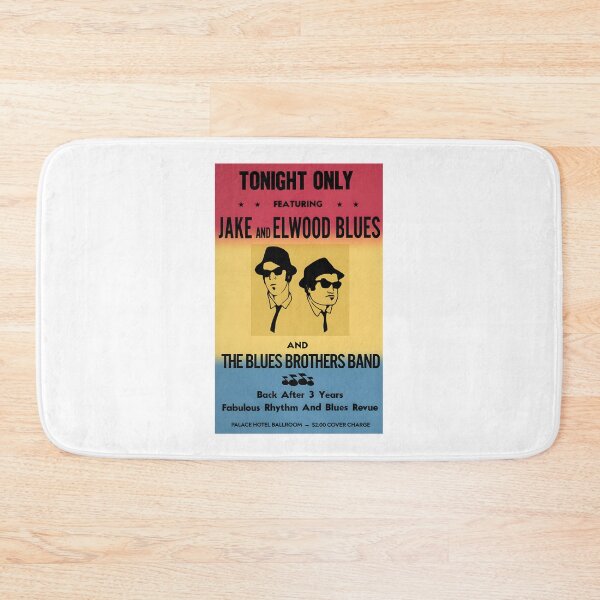 Item preview, Vintage Blues Brothers Concert Poster Artwork with Retro Music Theme designed and sold by heckoffman.