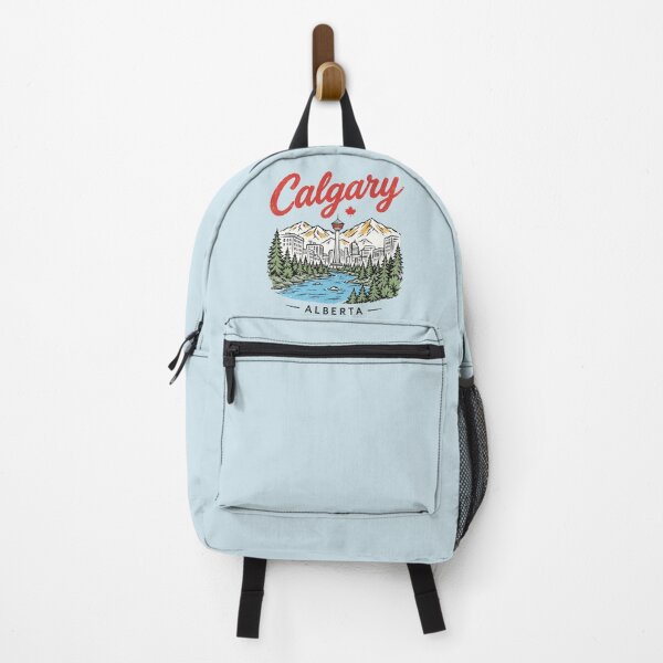 Item preview, Calgary Retro City Maple Leaf  designed and sold by HowToCanadian.