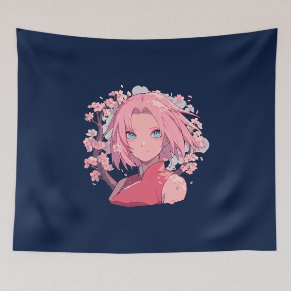 Item preview, Pink Blossom Anime Girl designed and sold by camnhan78.