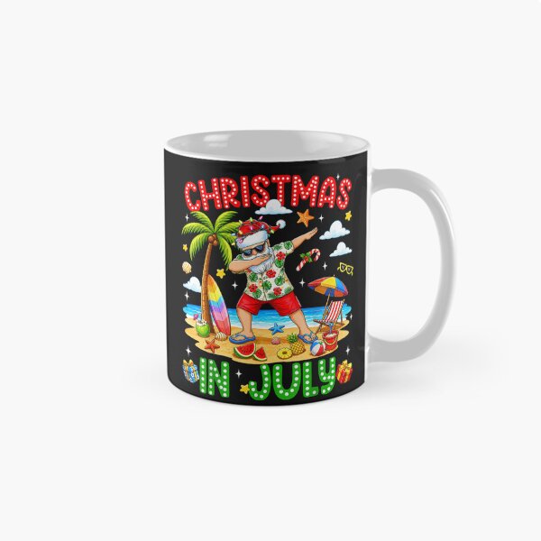Item preview, Christmas in July Dabbing Santa Hawaiian Xmas Summer Men Kid designed and sold by bandom557.