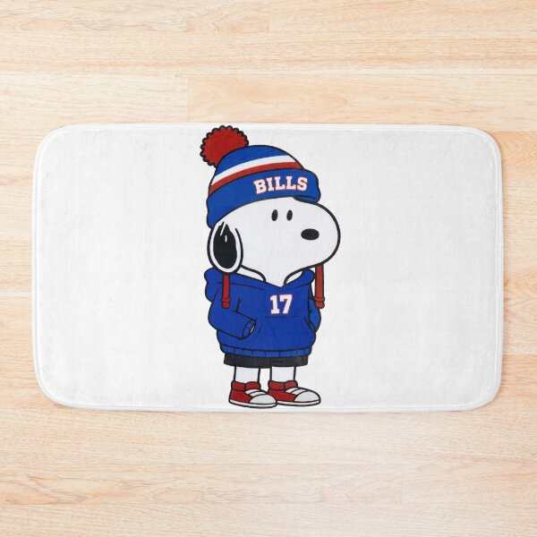Item preview, Buffalo Bills Snoopy Winter designed and sold by KendraBall.