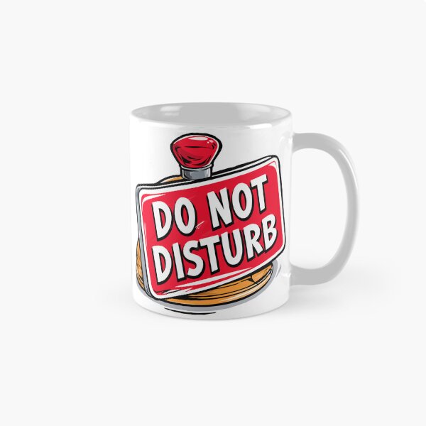 Item preview, Do Not Disturb Bell Ring Design designed and sold by RichardRags.