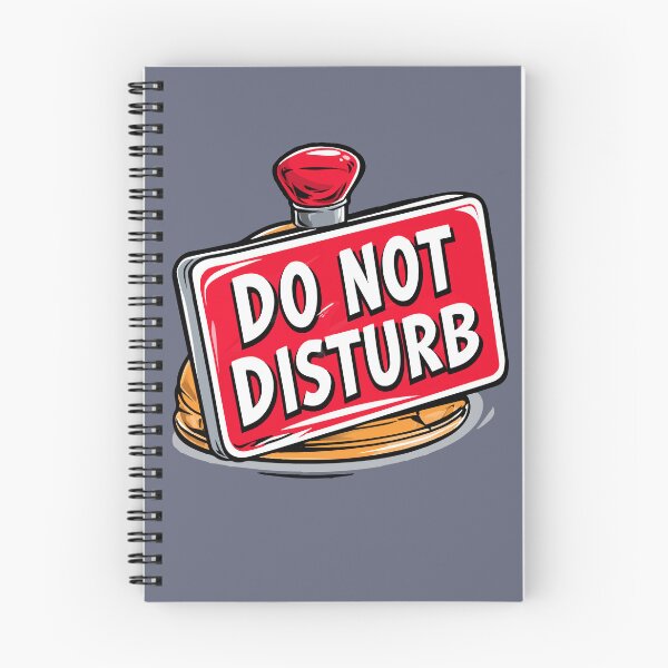 Item preview, Do Not Disturb Bell Ring Design designed and sold by RichardRags.