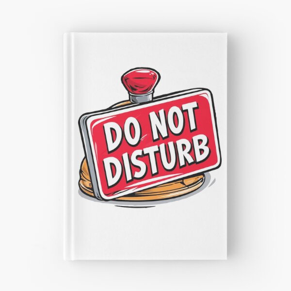 Item preview, Do Not Disturb Bell Ring Design designed and sold by RichardRags.