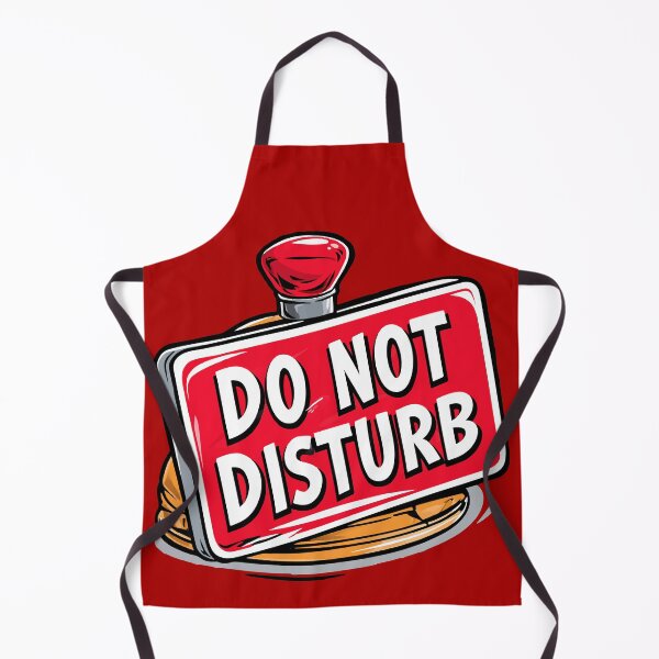 Item preview, Do Not Disturb Bell Ring Design designed and sold by RichardRags.