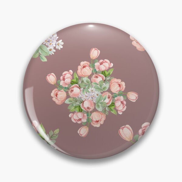 Item preview, Dusty Rose Pink Floral Tulip Seamless Pattern designed and sold by ​Jyoti Digital Artist.