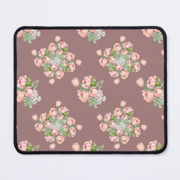 Item preview, Dusty Rose Pink Floral Tulip Seamless Pattern designed and sold by Jyoti Digital Artist.
