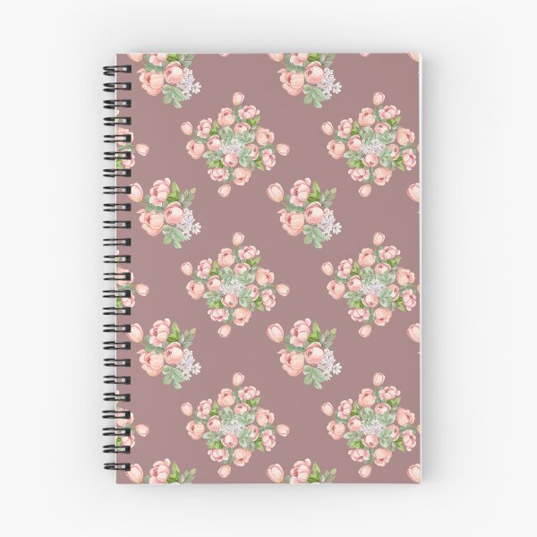 Item preview, Dusty Rose Pink Floral Tulip Seamless Pattern designed and sold by ​Jyoti Digital Artist.