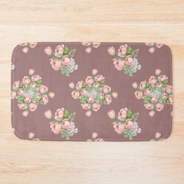 Item preview, Dusty Rose Pink Floral Tulip Seamless Pattern designed and sold by ​Jyoti Digital Artist.