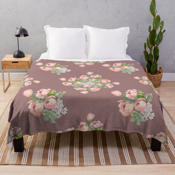 Item preview, Dusty Rose Pink Floral Tulip Seamless Pattern designed and sold by ​Jyoti Digital Artist.