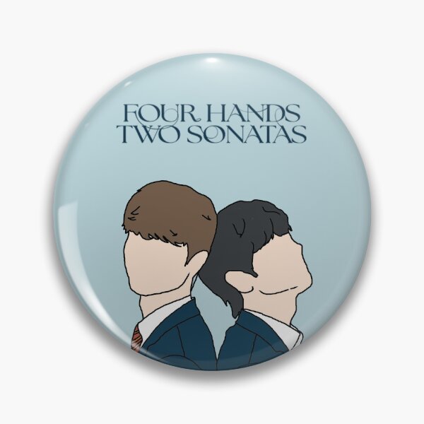 Item preview, Four Hands Two Sonatas Song Kang Lee Jun-young Kdrama fanart, Korean Drama Gift designed and sold by LUVUBL.