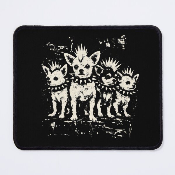 Item preview, Funny Chihuahua Lover Vintage Punk Aesthetic designed and sold by BURRITO-Blog.