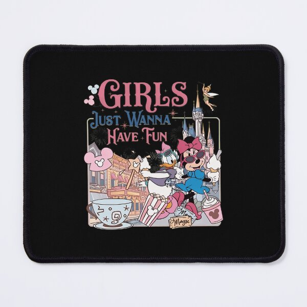 Item preview, Girls Just Wanna Have Fun Retro Cartoon designed and sold by burmside48.