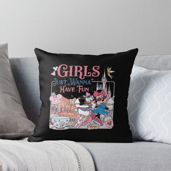 Item preview, Girls Just Wanna Have Fun Retro Cartoon  designed and sold by burmside48.