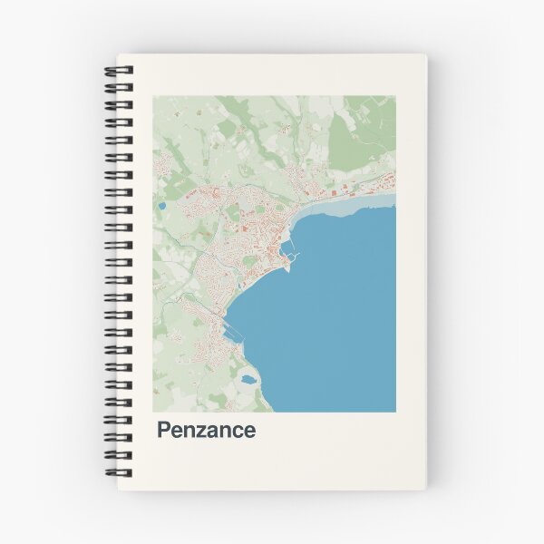 Item preview, Penzance Minimalistic Map Art designed and sold by MapsNerd.