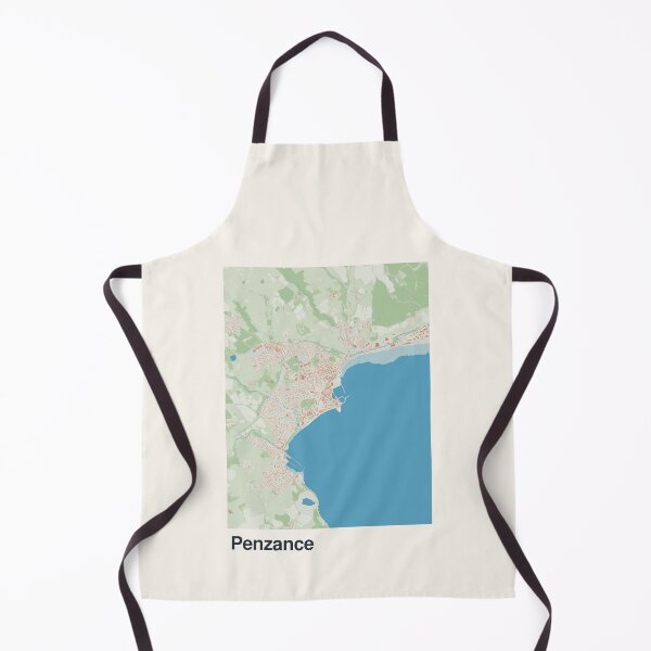 Item preview, Penzance Minimalistic Map Art designed and sold by MapsNerd.
