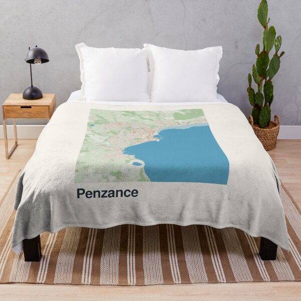 Item preview, Penzance Minimalistic Map Art designed and sold by MapsNerd.