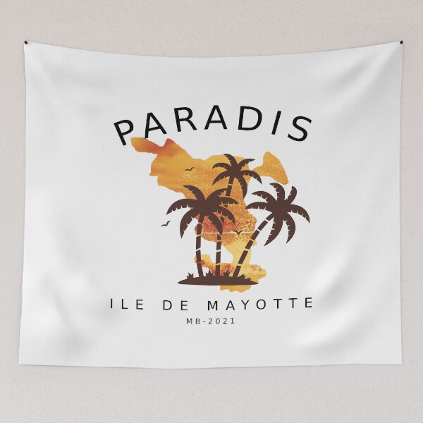 Item preview, PARADISE ISLAND OF MAYOTTE designed and sold by FoxinhoSoumaila.