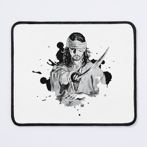 Item preview, Vagabond Musashi Miyamoto Samurai Warrior Art Illustration designed and sold by ustores.