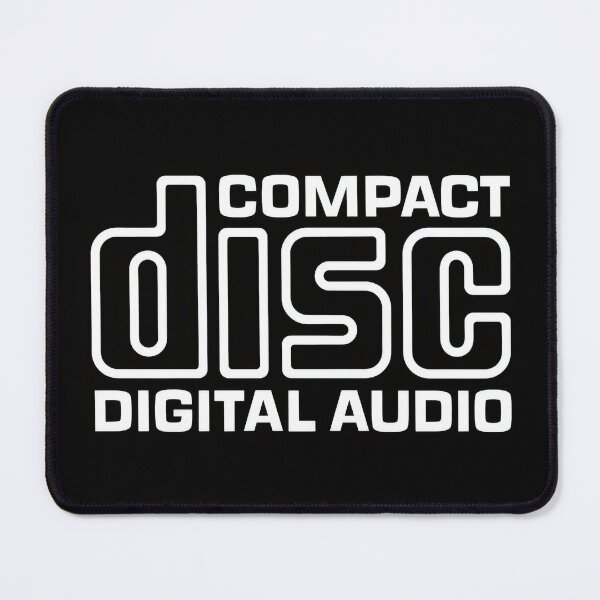 Item preview, Retro Compact Disc Digital Audio Logo - Vintage Y2K Music Tech Poster designed and sold by Billy Morfo™.