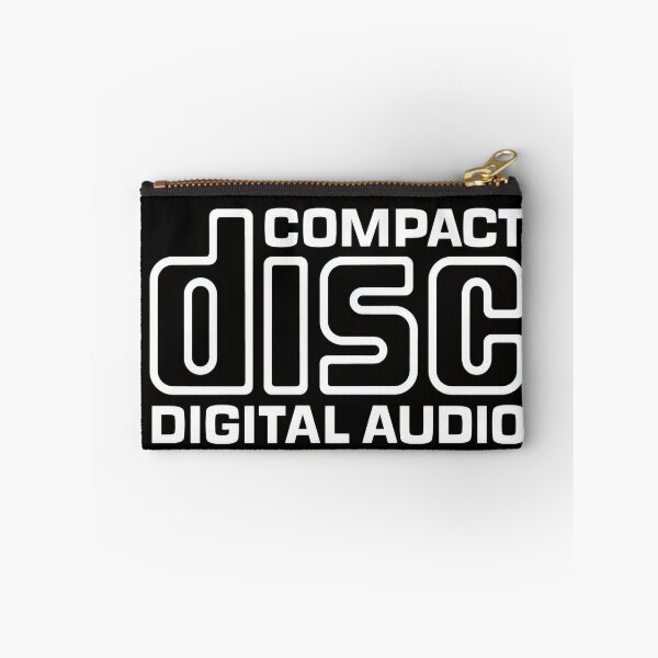 Item preview, Retro Compact Disc Digital Audio Logo - Vintage Y2K Music Tech Poster designed and sold by Billy Morfo™.