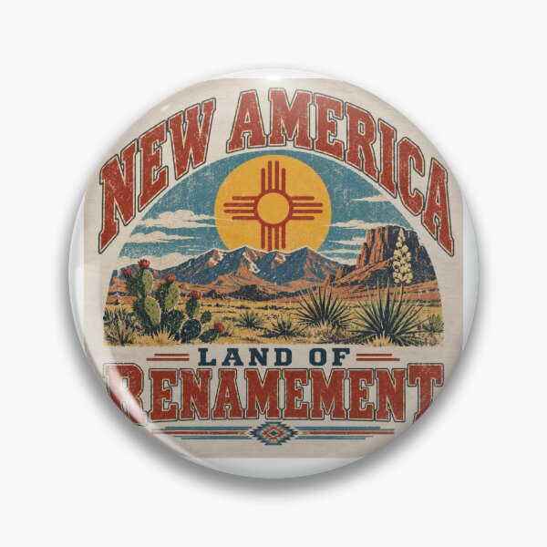 Item preview, New America Funny New Mexico Renaming Parody Southwest Humor designed and sold by Pop, Culture and Stuff.