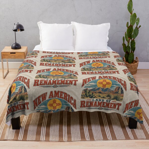 Item preview, New America Funny New Mexico Renaming Parody Southwest Humor designed and sold by Pop, Culture and Stuff.