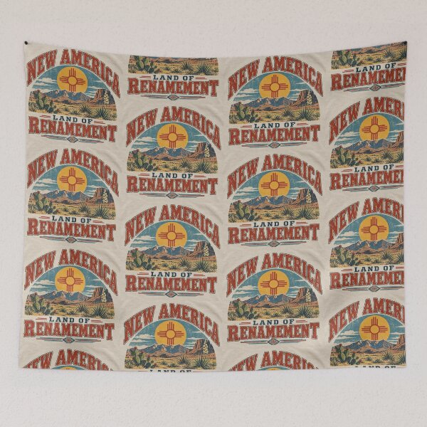 Item preview, New America Funny New Mexico Renaming Parody Southwest Humor designed and sold by Pop, Culture and Stuff.