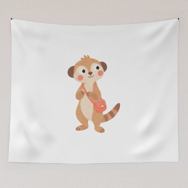 Item preview, Meerkat with a Tiny Bag designed and sold by The-Art-of-D.