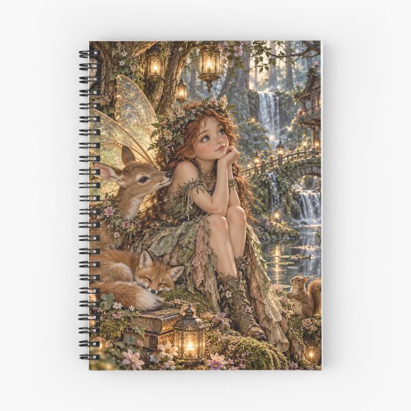 Item preview, Elowen Faye Enchanted Forest Fairy designed and sold by FairyArtCottage.