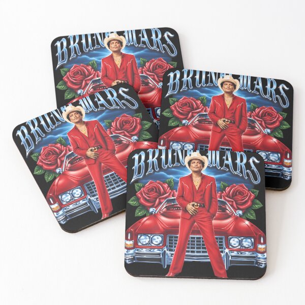 Item preview, Bruno The Romantic Red Cadillac Rose - Bruno Mars Tour 2026 designed and sold by RobertWatkin.
