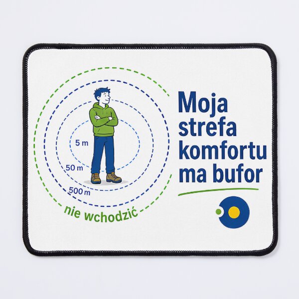 Item preview, Moja strefa komfortu ma bufor designed and sold by gregorek.