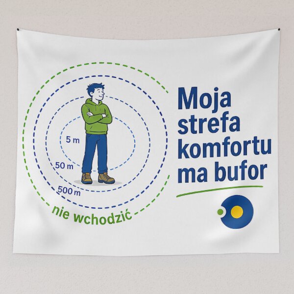 Item preview, Moja strefa komfortu ma bufor designed and sold by gregorek.