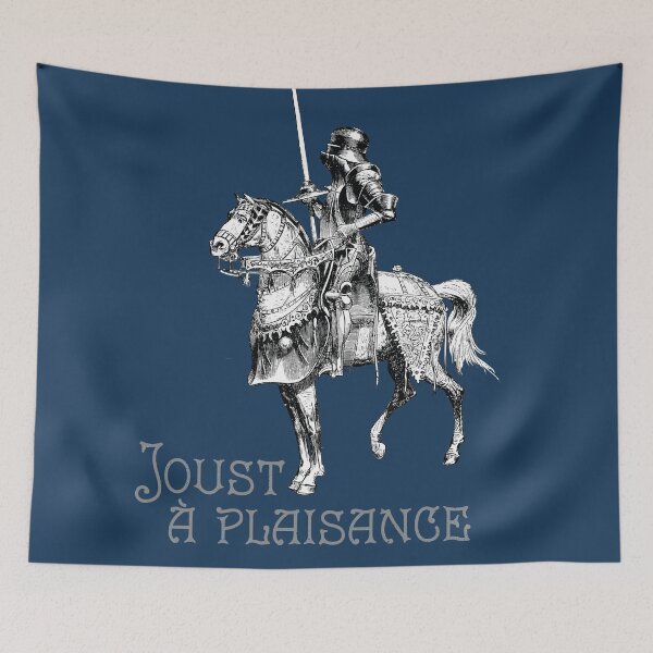 Item preview, Joust à plaisance - Mounted Knight in Armor designed and sold by vintageforge.