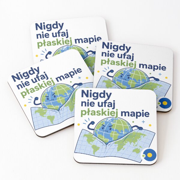 Item preview, Nigdy nie ufaj płaskiej mapie designed and sold by gregorek.