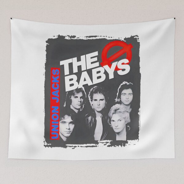 Item preview, the babys union jacks vintage retro band graphic perfect for you and friends designed and sold by ChadSinglet5.