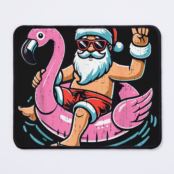 Item preview, Christmas in July Shirt Boys Kids Santa Flamingo Summer Xmas designed and sold by bandom557.