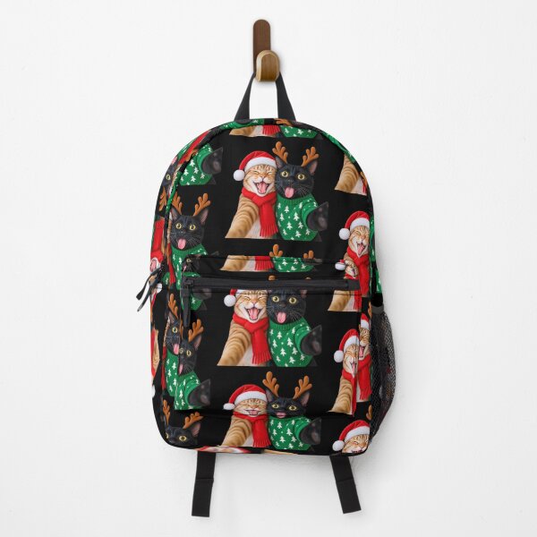 Item preview, Funny Christmas Cat Selfie designed and sold by BURRITO-Blog.